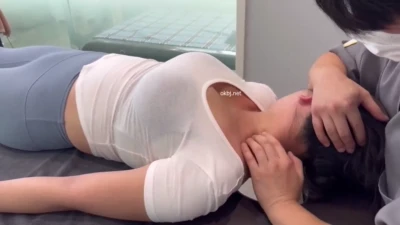 (도수치료)회사원 유니 4K 림프순환,일자목 도수치료 테크닉Muscle Release&Stretching Manual Therapy Technique-JK메디컬교정센터 한국야동 국산야동
