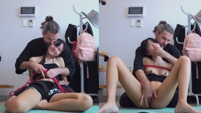 요가가 불꽃 헬을 때리며 묶여 분사하게 만들었을 때 한국야동 국산야동